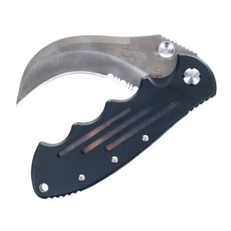 Fleming Supply Fleming Supply Hawk Bill Blade Stainless Steel Folder Knife 8.75 851863ALM